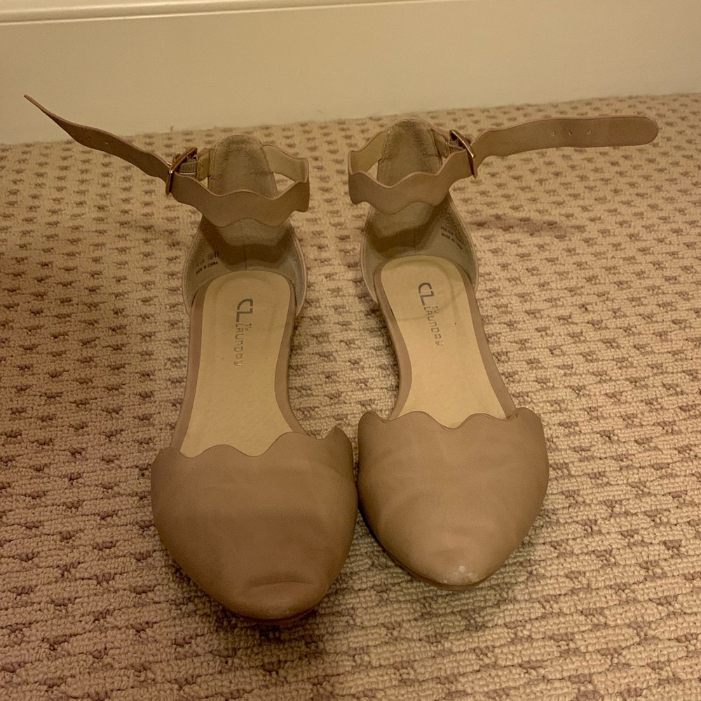 CL by Laundry tan flats